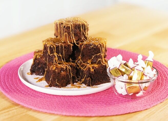 Werther's Original Recipes – Salted Caramel Brownies
