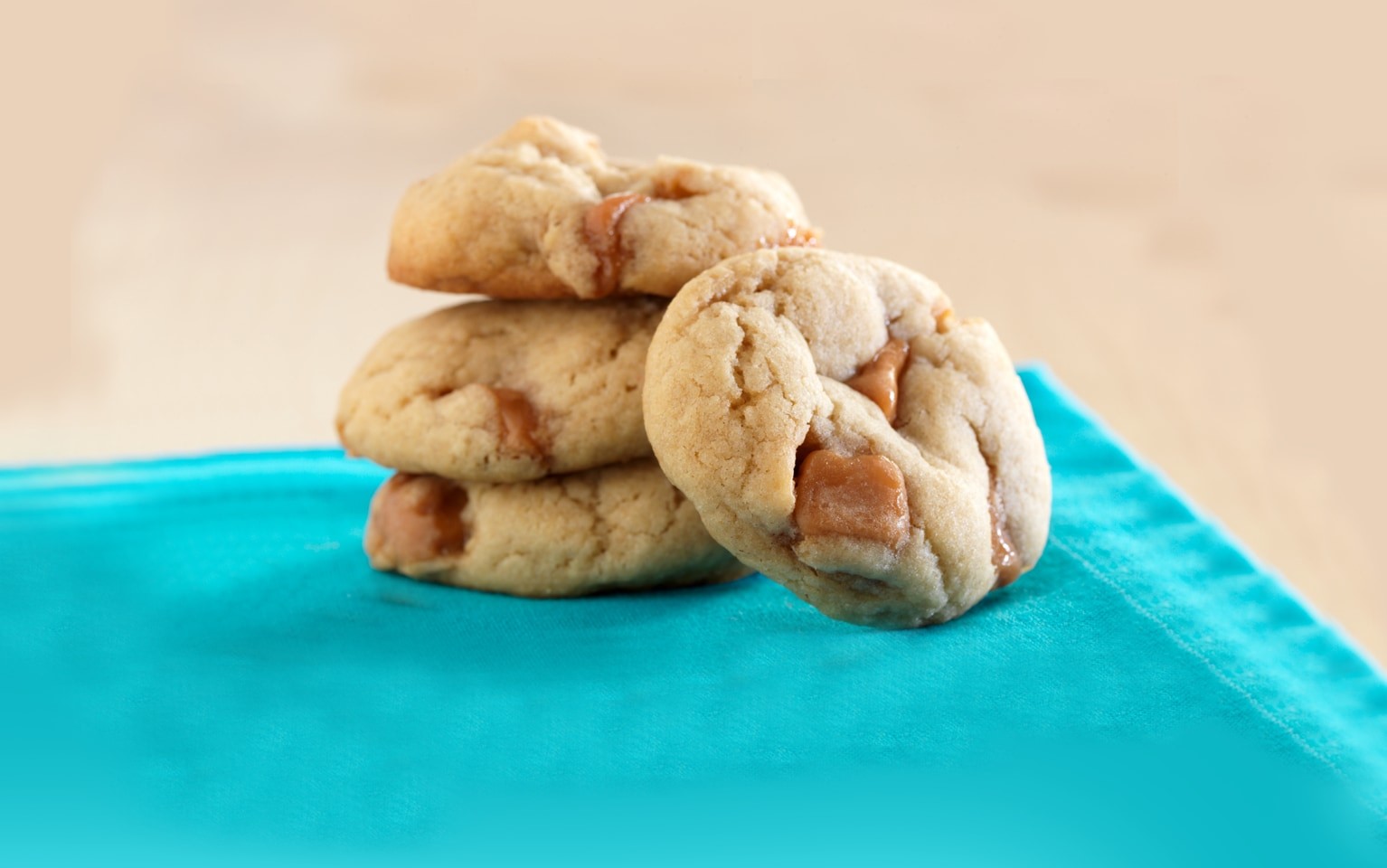 Chewy Caramel Cookies